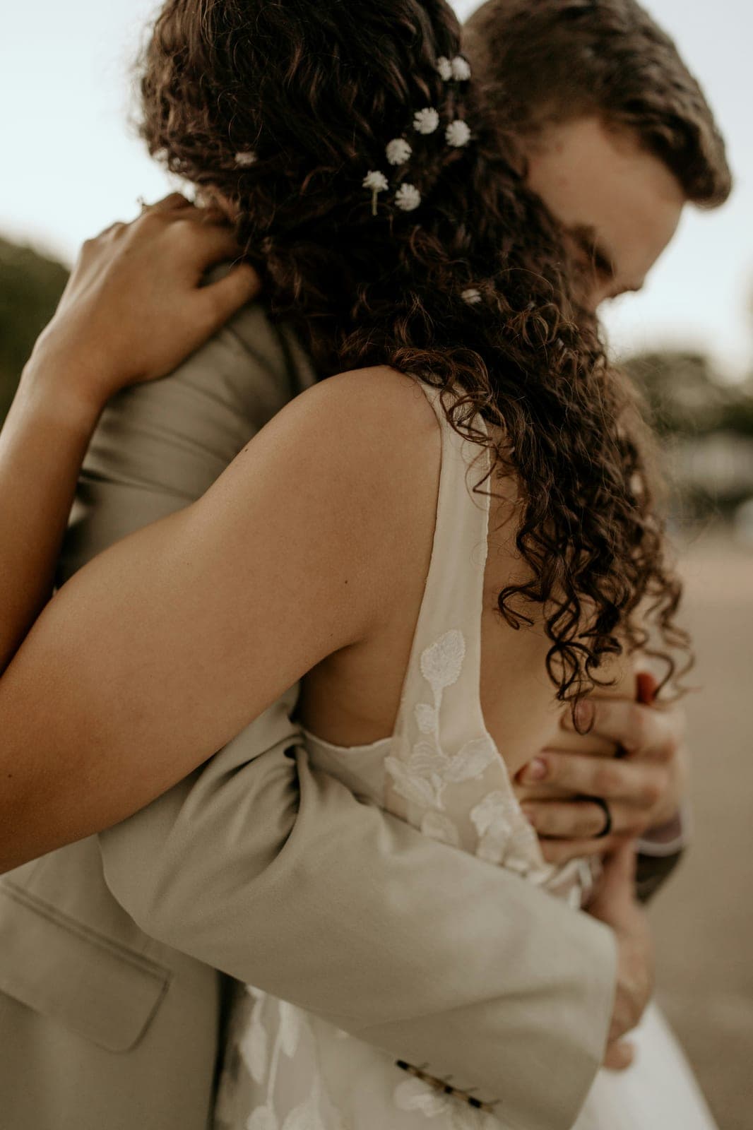 A couple photographed by their engagement session photographer