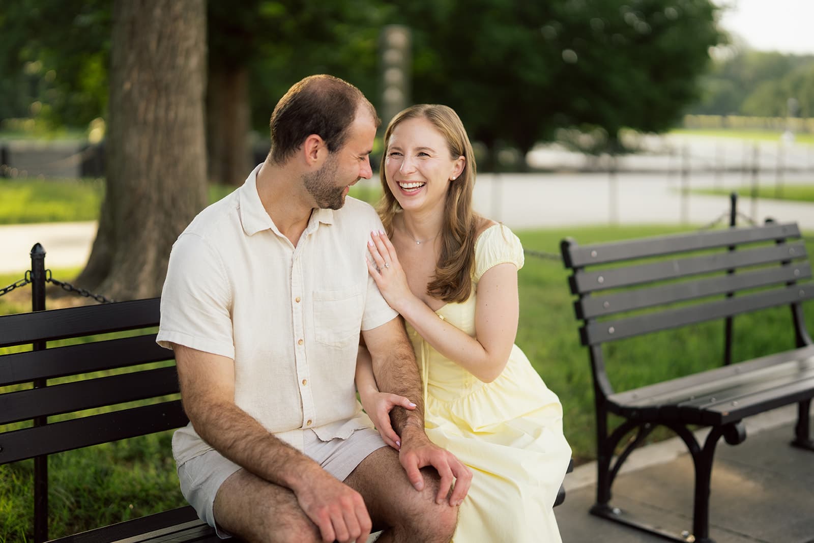 Engagement session in Washington, D.C.