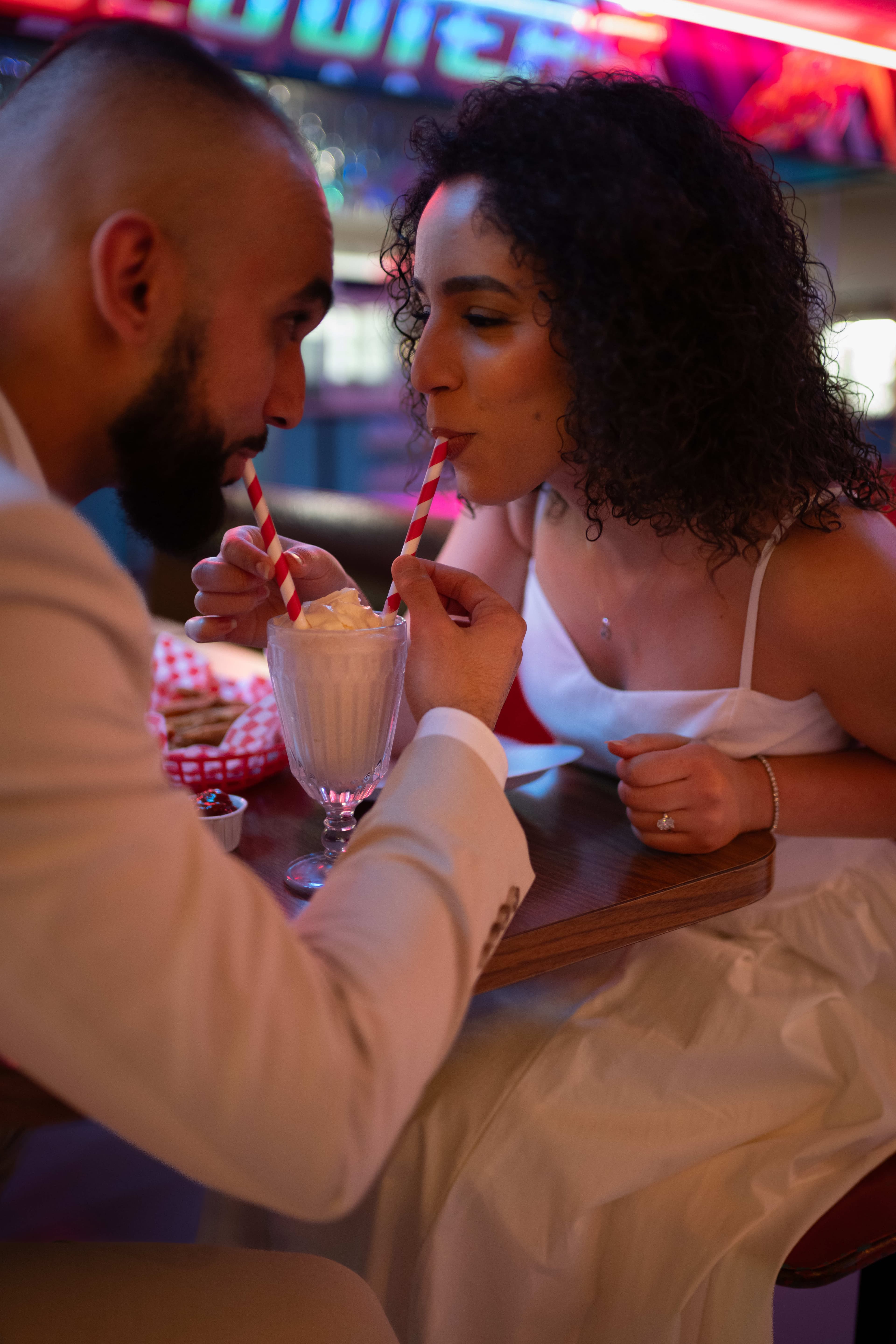 Retro Arcade, Whitby engagement session - photo 4