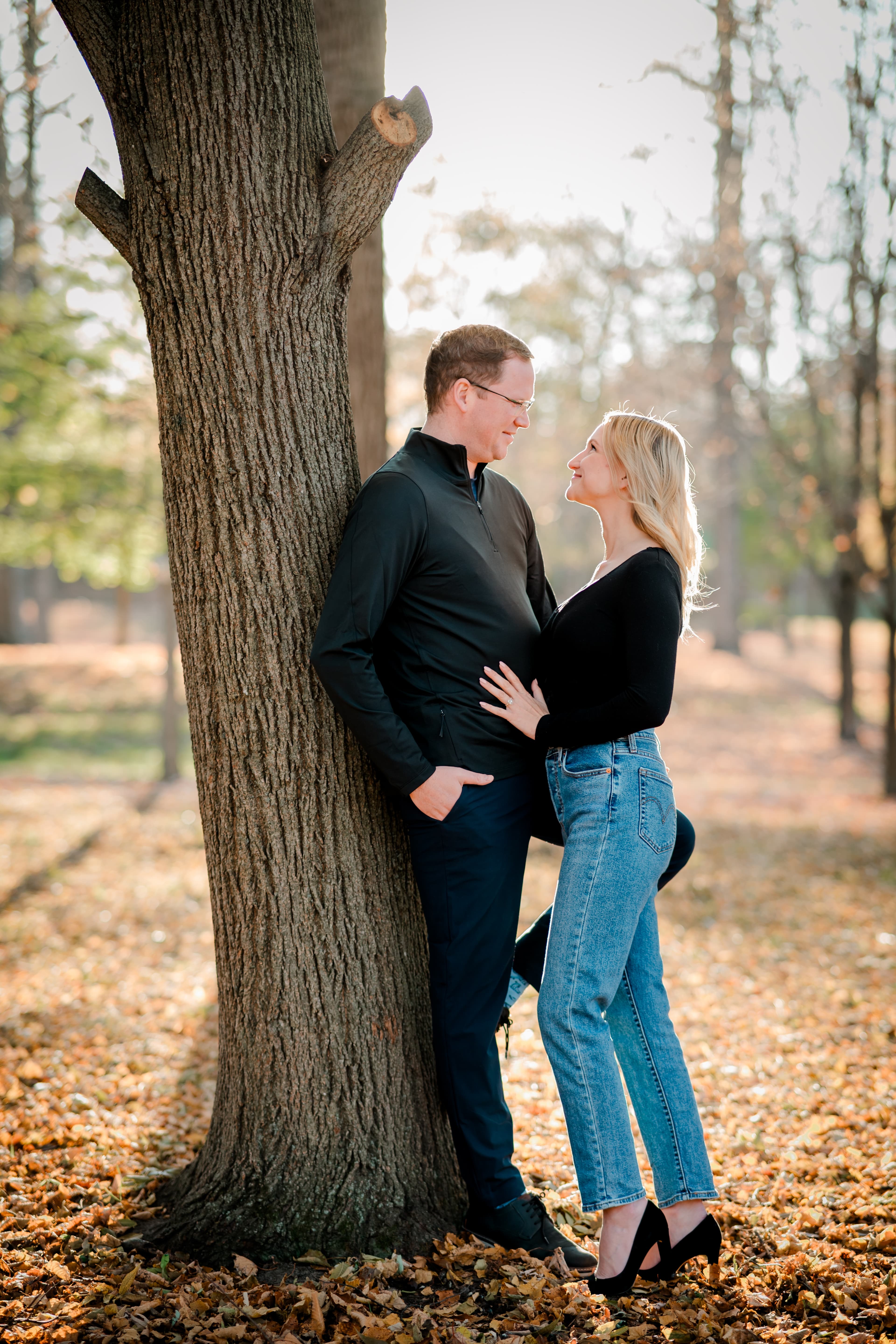 Elgin Park, Uxbridge engagement session - photo 3