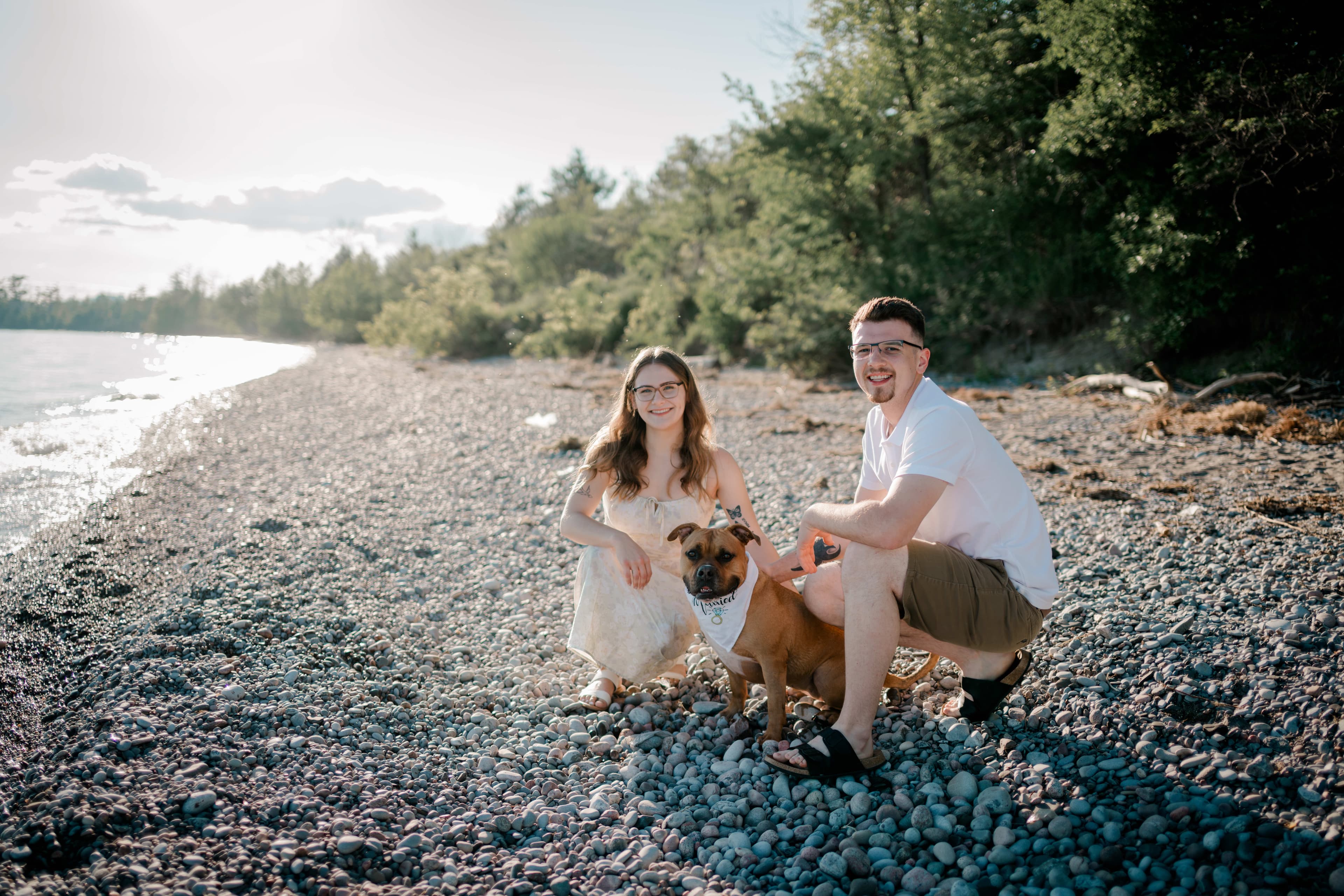 Whitby Waterfront engagement session