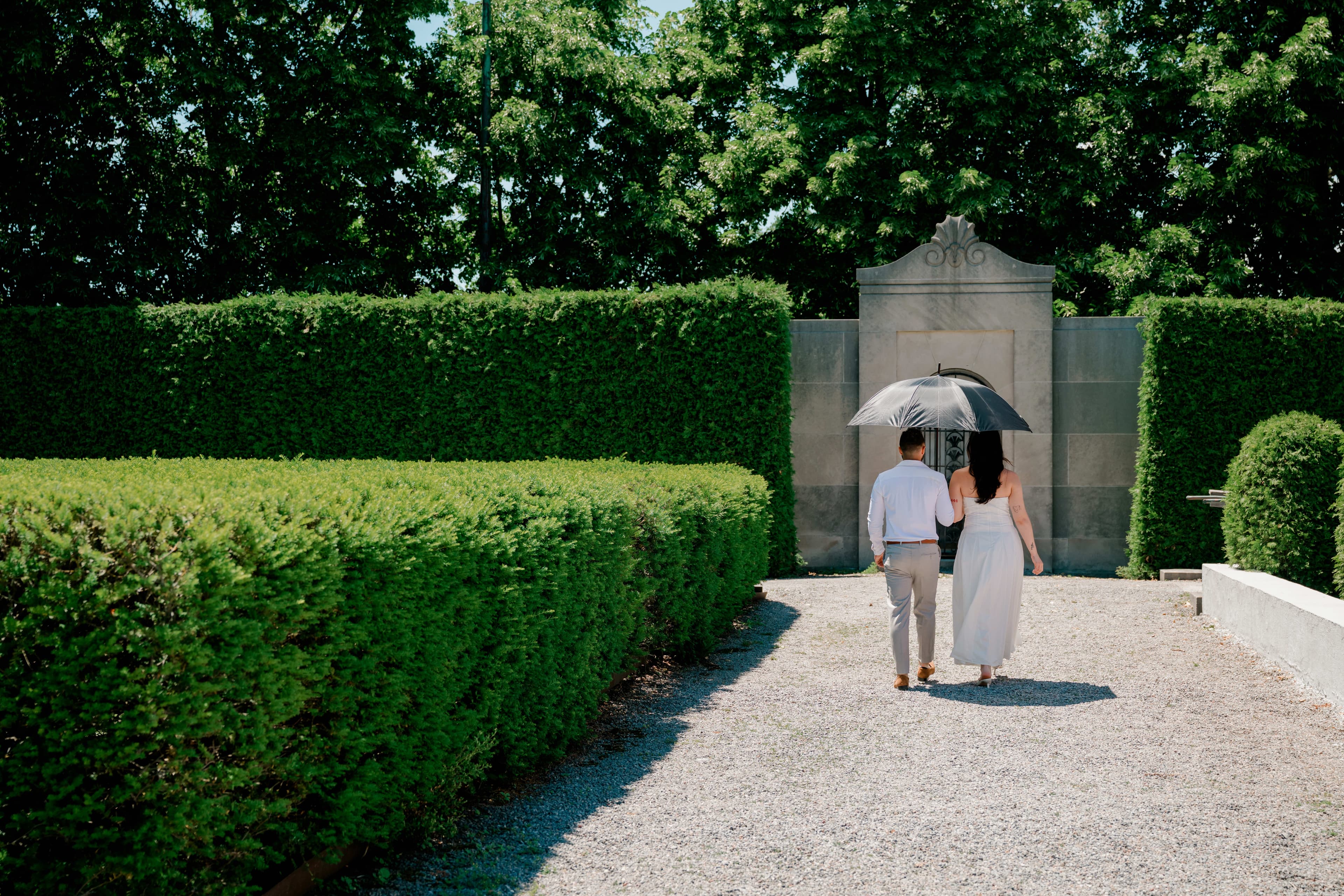 Parkwood Estate - engagement session location in Toronto