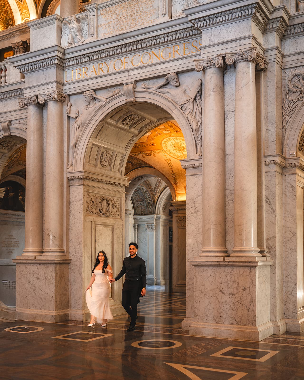 Library of Congress engagement session - photo 4